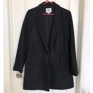 MIDI TRENCH BLACK COAT!